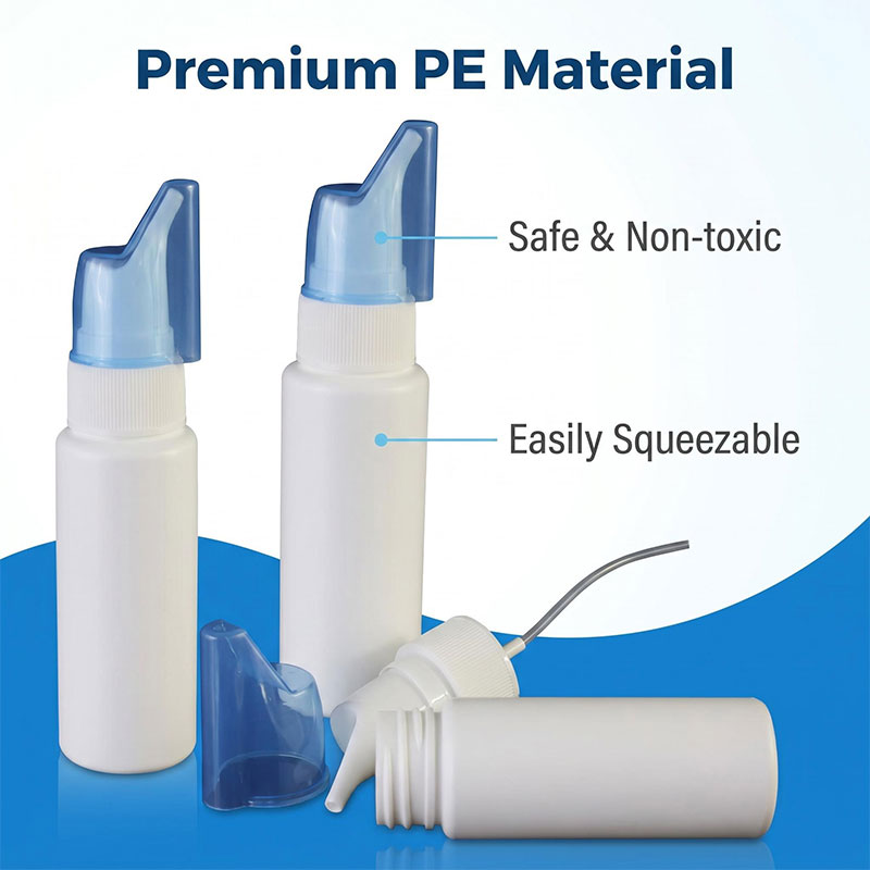 Water Bottle Blank - 30ml 60ml 100ml Portable Nasal Irrigator